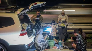 Keluarga Sukirno Rayakan Buka Puasa di Rest Area Tol Kanci‑Pejagan, Menggambarkan Semangat Mudik Ramadan 2026