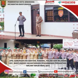 KPH Balapulang Perhutani Ikuti Apel Gabungan Pengamanan Malam Takbiran di Banjarharjo