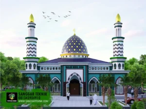Masjid modern dengan fasilitas parkir luas Banyuwangi – Inovasi Ibadah dan Kenyamanan