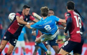 Napoli Tundukkan Cagliari 1-0, McTominay Buka Jalan ke Posisi Kedua