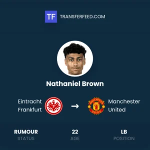 Nathaniel Brown: Rising Star of Eintracht Frankfurt Attracts Manchester United Interest