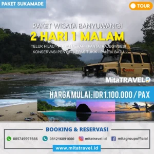 Paket tour Sukamade Banyuwangi: Apa yang Ditawarkan?