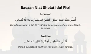 Panduan Lengkap Sholat Idul Fitri: Niat, Tata Cara, dan Waktu Pelaksanaan
