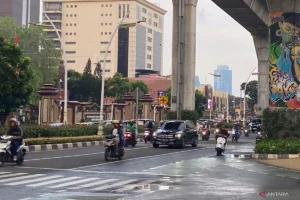 Pemprov DKI Jakarta Bangun Lima Zebra Cross Standar di Jalan Soepomo, Tebet