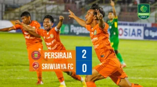 Persiraja Banda Aceh Menang Tipis 2-1 Atas Sriwijaya FC di Liga 2