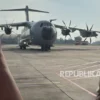 Pesawat Airbus A400M Kedua Tiba di Lanud Halim Perdanakusuma
