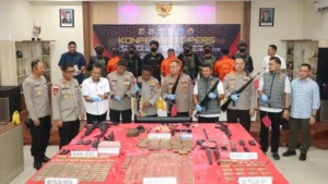 Polisi Bongkar Jaringan Amunisi Ilegal ke KKB di Papua, Empat Tersangka Diamankan