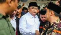 mantan menag yaqut cholil qoumas saat menghadiri sidang praperadilan
