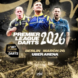 Premier League Darts Night Eight: Standings Tighten as Berlin Hosts Crucial Clashes