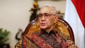 Potret Try Sutrisno semasa menjabat Wakil Presiden Republik Indonesia