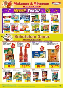 Promo Senin 15 Maret 2026: Indomaret dan Alfamart Tawarkan Soklin 1,5 kg Rp25.400 serta Popok Rp27.900 Menyambut Nyepi
