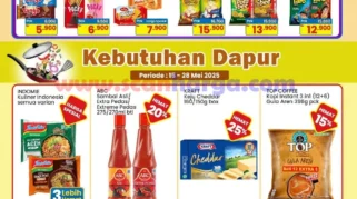 Promo Senin 15 Maret 2026: Indomaret dan Alfamart Tawarkan Soklin 1,5 kg Rp25.400 serta Popok Rp27.900 Menyambut Nyepi