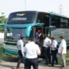 Rampcheck di Rest Area 726 Gresik Pastikan Bus Mudik Laik Jalan Jelang Puncak Lebaran