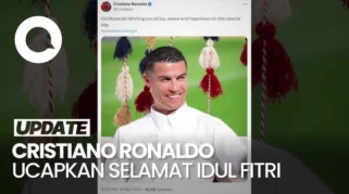 Ronaldo Sampaikan Ucapan Idul Fitri 1447 H, Sambut Lebaran dengan Pesan Kebersamaan