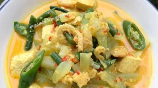 Sayur Ketupat Labu Siam Santan Jadi Primadona Menu Lebaran Idul Fitri
