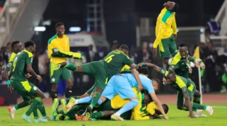 Senegal Defies CAF Ruling, Parades AFCON Trophy in Paris Ahead of Peru Friendly