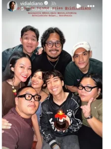 Sheila Dara Rayakan Ulang Tahun Vidi Aldiano dengan Kebersamaan Sahabat, Ungkapkan Rasa Syukur