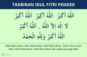 Takbiran Idulfitri Hanya Satu Malam, Waktu Mulai dan Batasnya Dijelaskan