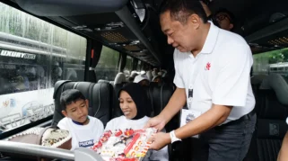 TelkomGroup Lepas Ribuan Pemudik dalam Program Mudik BUMN 2026