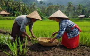 Tradisi menanam padi di Banyuwangi: Sejarah dan Latar Belakang