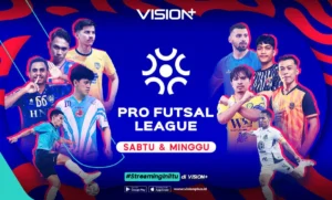Vision+ Hadirkan Live Streaming Futsal, WorldSBK, dan F1 GP Jepang di Akhir Pekan Ini