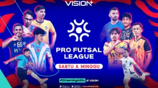 Vision+ Hadirkan Live Streaming Futsal, WorldSBK, dan F1 GP Jepang di Akhir Pekan Ini