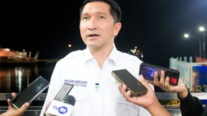 Wakil Direktur Utama PT ASDP Indonesia Ferry (Persero) Yossianis Marciano