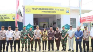 Wali Kota Kediri dan Forkopimda Evaluasi Pospam serta Posyan untuk Optimalkan Layanan Mudik Idulfitri 2026