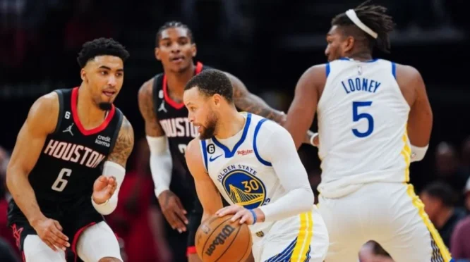 Warriors Kalahkan Nets 109-106, Santos Bawa Tim ke Play‑In Spot