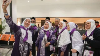 15.349 Jamaah Haji Indonesia Diberangkatkan ke Madinah, 40 Kloter Resmi Berangkat
