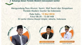 2.500 Alumni Ikuti Silatnas Iktasa di Istiqlal Jakarta, Teguhkan 3 Fungsi Utama Pesantren