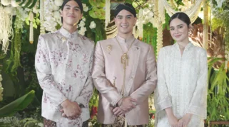 5 Foto Alyssa Daguise Saat Akad Nikah El Rumi dan Syifa Hadju: Momen Bahagia dan Kejutan