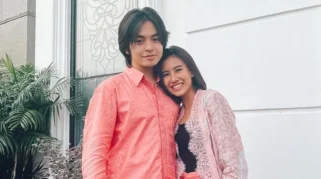 7 Foto Shenina Cinnamon dan Angga Yunada Babymoon di Disneyland Tokyo