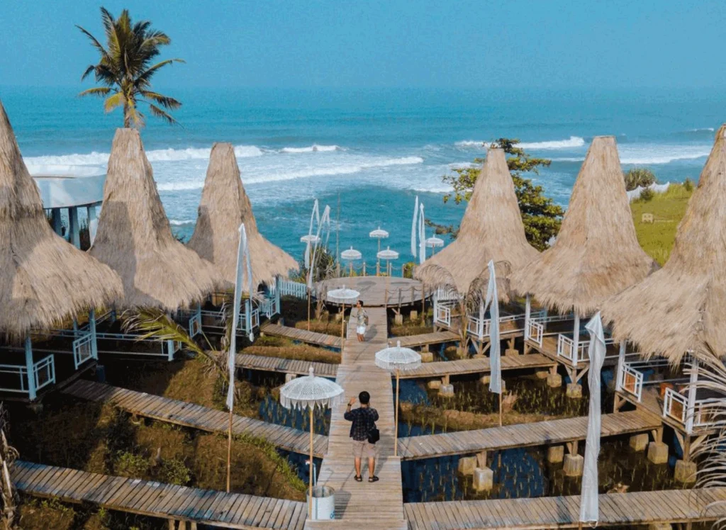 Akomodasi dan Fasilitas di Sekitar Pantai Ciantir