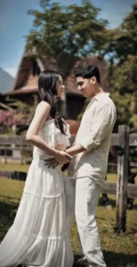 Alyssa Daguise Pamer Baby Bump di Sesi Maternity Baru Bersama Al Ghazali