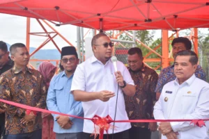 Andre Rosiade Resmikan BTS Telkomsel di Kajai, Pariaman Akhiri Blank Spot