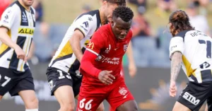 Anselmo Ganda Bawa Adelaide United Menang 3-1 atas Macarthur FC