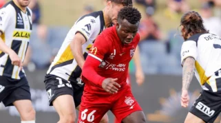 Anselmo Ganda Bawa Adelaide United Menang 3-1 atas Macarthur FC