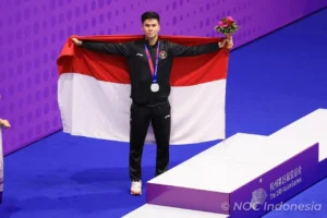 Antasyafi Robby Raih Medali Perak Pertama Indonesia di Asian Beach Games 2026