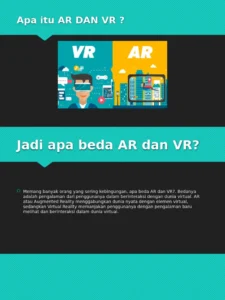Apa Itu AR dan VR?