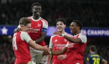Arsenal Akhiri Tren Negatif, Menang 1-0 atas Sporting CP di Liga Champions