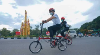ASN Kota Mojokerto Sambut Positif Gerakan “Bike to Work” Setiap Jumat