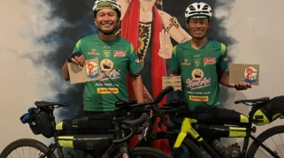 Azrul Ananda Tuntaskan 821 Km, Taklukkan Perjalanan Gowes 3 Hari Surabaya-Jakarta