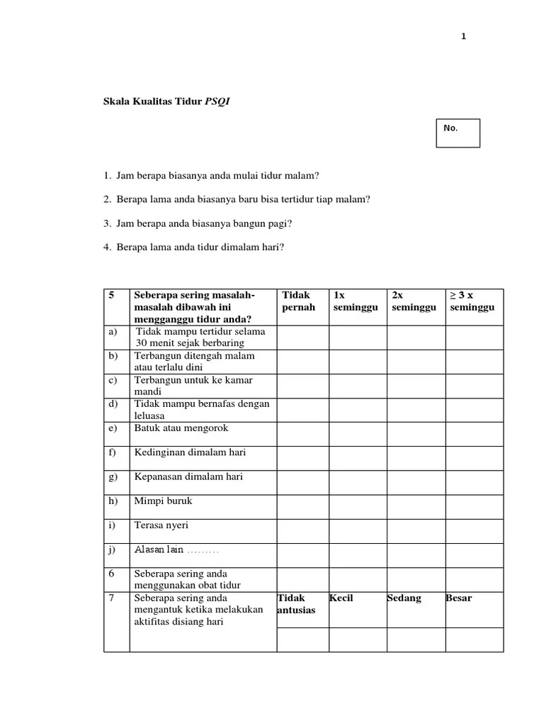 Bagaimana Menilai Kualitas Tidur Anda