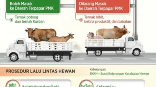 Banyuwangi Perketat Lalu Lintas Ternak, Vaksinasi PMK Dipercepat Menjelang Idul Adha