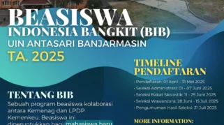 Beasiswa BIB Buka Program Magister Lanjutan Doktor untuk Alumni Pendidikan Keagamaan