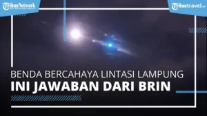 Benda Bercahaya Lintas Langit, Warga Lampung Geger
