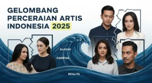 Beragam Kasus Perceraian Selebriti Indonesia Menjadi Sorotan Media