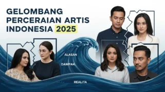 Beragam Kasus Perceraian Selebriti Indonesia Menjadi Sorotan Media