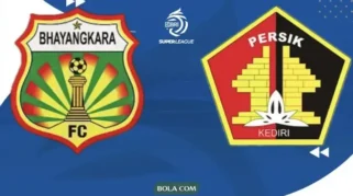 Bhayangkara FC Menang 3-2 atas Persija Jakarta di Lampung, Klasemen BRI Super League Terserang